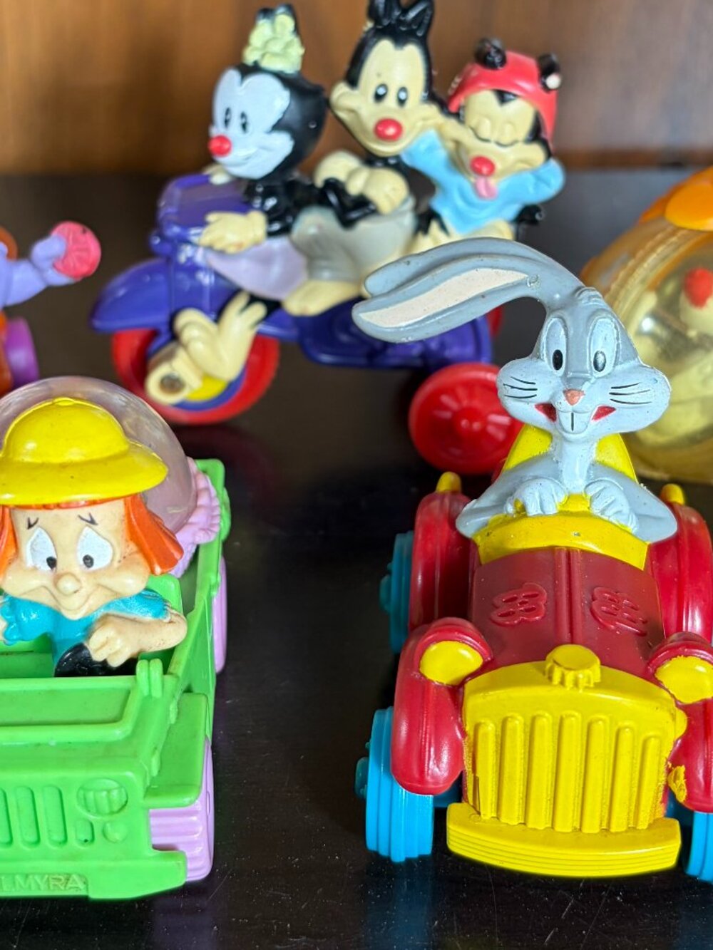 Vintage 1992 Mcdonald's Happy Meal Tiny Toon Adventures Lot of 5 Warner Bros